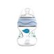 Бутылочка для кормления антиколиковая Nuvita Mimic 150 мл 0м + голубая NV6010Blue, Голубой