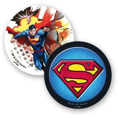 Подарунковий набір DC COMICS Superman чашка 460мл, брелок та піни ABYPCK074