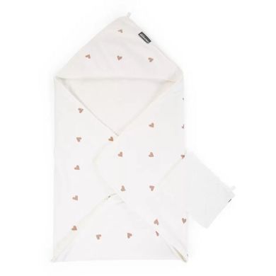Полотенце з капюшоном 80x80 текстильне hearts CCBCJOH