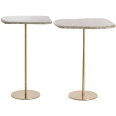 Приставний столик макс. 37,5x37,5x59,5 см GIA трав коричневий+бронза Light&Living 5522483