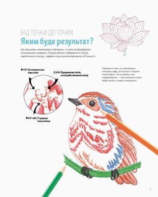 Розмальовка Точкографія У світі природи 349891