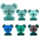 Світильник-нічник LED з акумулятором Koala, зелений Kite K24-491-2-4, Зелений