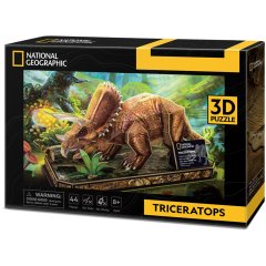 Тривимірна головоломка-конструктор National Geographic Dino Трицератопс Cubic Fun DS1052h