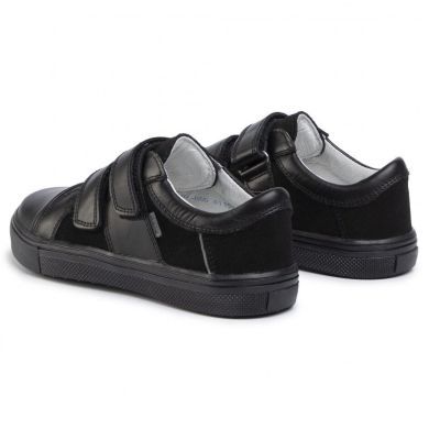Туфли детские на мальчика Bartek 35 черные W-18607-6S/ASD