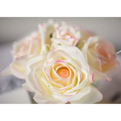 Аромат для приміщень 5 Троянд Pink Blush у прозорій склянці, Black Glass Cote noire GMRB62