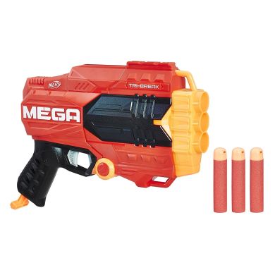 Бластер Nerf Mega Tri-Break E0103