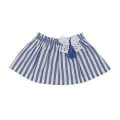 Спідниця дитяча Dr. Kid 48M блакитна в смужку DK347/PV20