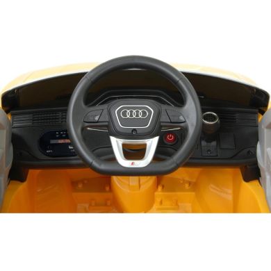 Електромобіль Audi Q8 жовтий, 2.4МГц, 12В Jamara 460202