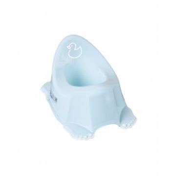 Горшок Каченя з протиковзною гумою та музикою Блакитний TEGA BABY PO-070-129