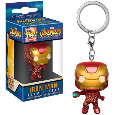 Ігрова фігурка на кліпсі FUNKO POP! серії Війна нескінченності ЗАЛІЗНА ЛЮДИНА Funko 27303