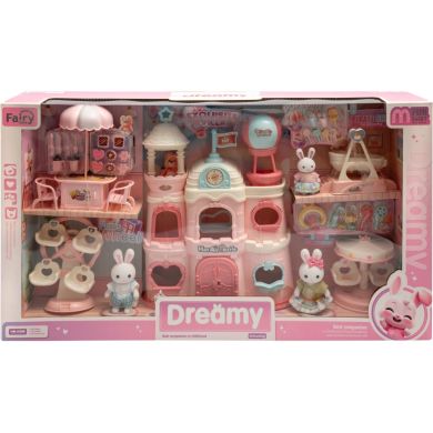 Ігровий набір Кролик Kaidi Парк розваг: замок-повітряна куля XIE SHENG TOYS 6698