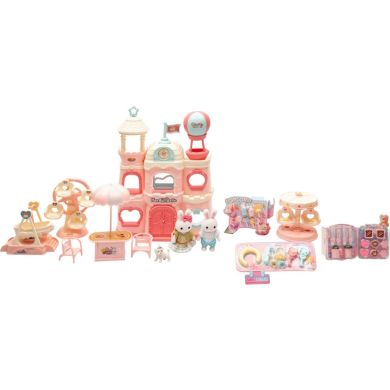 Ігровий набір Кролик Kaidi Парк розваг: замок-повітряна куля XIE SHENG TOYS 6698