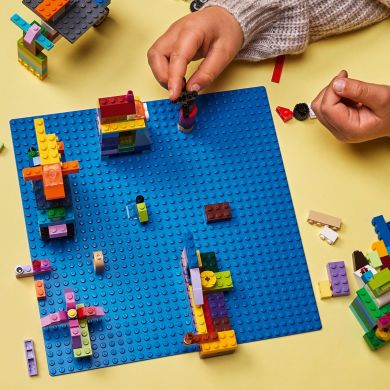 Конструктор Базова пластина синього кольору LEGO Classic 11025