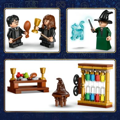 Конструктор LEGO Harry Potter Замок Гоґвортс: Церемонія розподілу по факультетах 76460