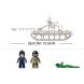 Конструктор M38-B1135 танк, 1:35, 3в1, 604 деталей, фигурки, кор., 48-33-7 см.