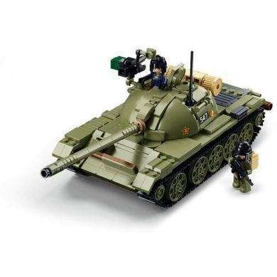 Конструктор M38-B1135 танк, 1:35, 3в1, 604 деталей, фигурки, кор., 48-33-7 см.