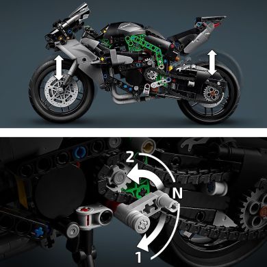 Конструктор Мотоцикл Kawasaki Ninja H2R LEGO TECHNIC 42170