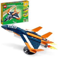 Конструктор Сверхзвуковой самолет 215 деталей LEGO Creator 31126