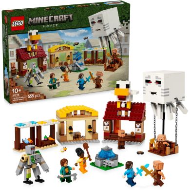 Конструктор Нападение на деревню с воздушным шаром Гаст LEGO Minecraft 21273