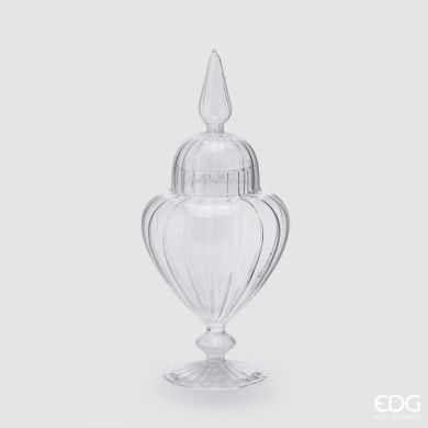 Контейнер для хранения бонбона в30 д13, стекло прозрачное EDG 103585,000