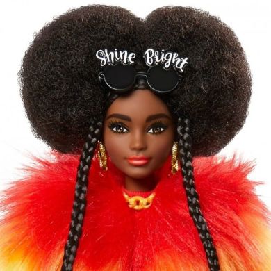 Лялька Barbie Барбі Екстра в райдужній накидці GVR04