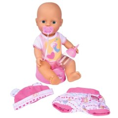 Кукольный набор Simba Пупс New Born Baby с одеждой и аксессуарами 30 см 5032485