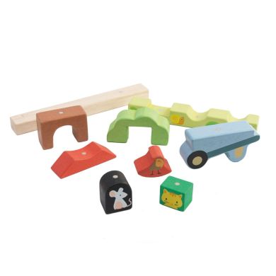 Магнітний конструктор Tender Leaf Toys Garden дерев'яний TL8455