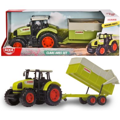 Машинка Dickie Toys Farm Трактор с прицепом Claas 57 см 3739000