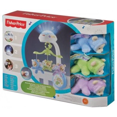 Мобіль Fisher Price Сон метелика з пультом управління CDN41