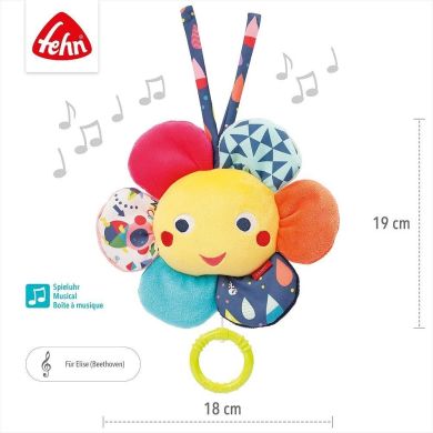 Музична квіточка 17 cm Fehn 55047
