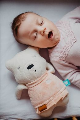 М'яка іграшка для сну MyHummy Teddy Bear Suzy 5907522820237, Рожевий