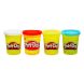 Набір пластиліну Dino Play-Doh 4 баночки B5517