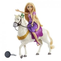 Набір з лялькою Рапунцель Принцеса з вірним другом Максимусом Disney Princess HLW23