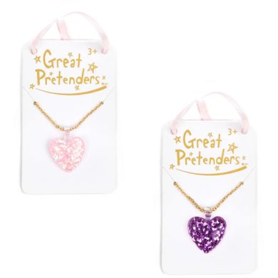 Ожерелье Great Pretenders Glitter Heart, 90418 90418