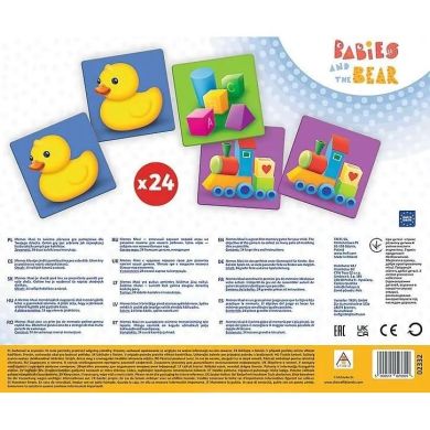 Настольная игра Мемос MAXI Мишки Trefl 02332