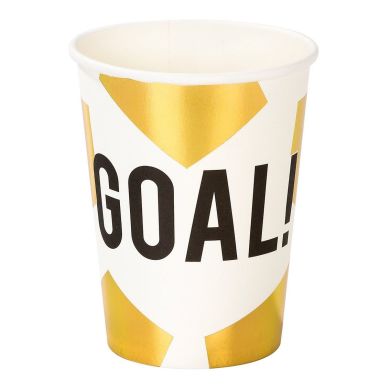 Одноразові стакани Talking Tables Party Champions паперові 12 шт. CHAMP-CUP-GOAL
