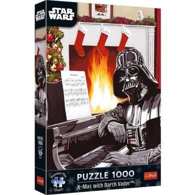 Пазли 1000 Premium Plus Lucasfilm Star Wars Світлана з Дартом Вейдером Trefl 12085