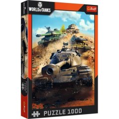 Пазли 1000 World of Tanks: Танки в бою Trefl 10943