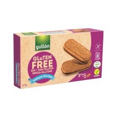 Печенье GULLON, без глютена, Sandwich choco, 225г, 8шт/ящ 8410376061789