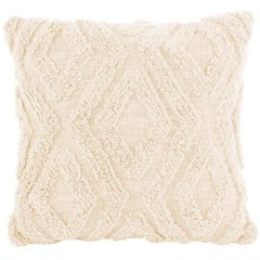 Подушка SAHARA 45x45CM, біла Tiseco 3459NATURAL
