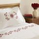 Постільна білизна Karaca Layali, білий (простирадло 240x260, підковдра 200x220, 2 наволочки 50x70) 1000252102001