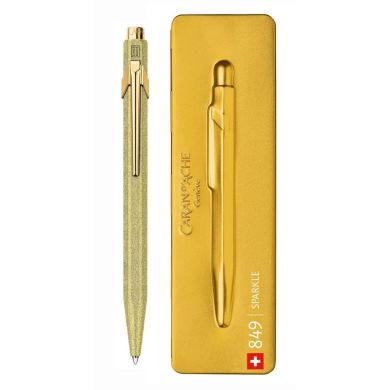 Ручка Caran d'Ache 849 SPARKLE Золотиста, box CC0849.019
