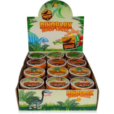 Рушник DINOPARK ADVENTURE 30*30см, колір: зелений/помаранчевий/коричневий ACCENTRA 3254919 4015953664724