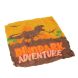 Рушник DINOPARK ADVENTURE 30*30см, колір: зелений/помаранчевий/коричневий ACCENTRA 3254919 4015953664724