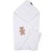 Рушник з капюшоном 80x80 муслінове terry teddy CCBCJMTB