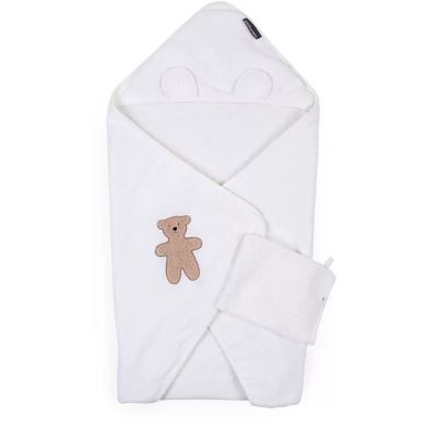 Рушник з капюшоном 80x80 муслінове terry teddy CCBCJMTB