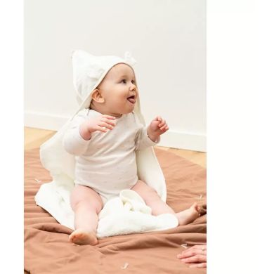 Рушник з капюшоном 80x80 муслінове terry teddy CCBCJMTB
