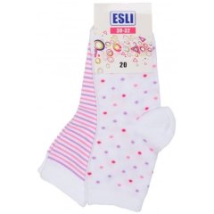 Шкарпетки дитячі Conte ESLI (2 пари) 14С-14СПЕ, р.20, 711 білий 14С-14СПЕ