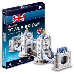 Трехмерная головоломка-конструктор Тауэрский мост серия мини Cubic Fun S3010h