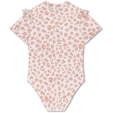 Цілісний купальник з коротким рукавом Neutral Leopard 110/116 Swim Essentials 2024SE1140